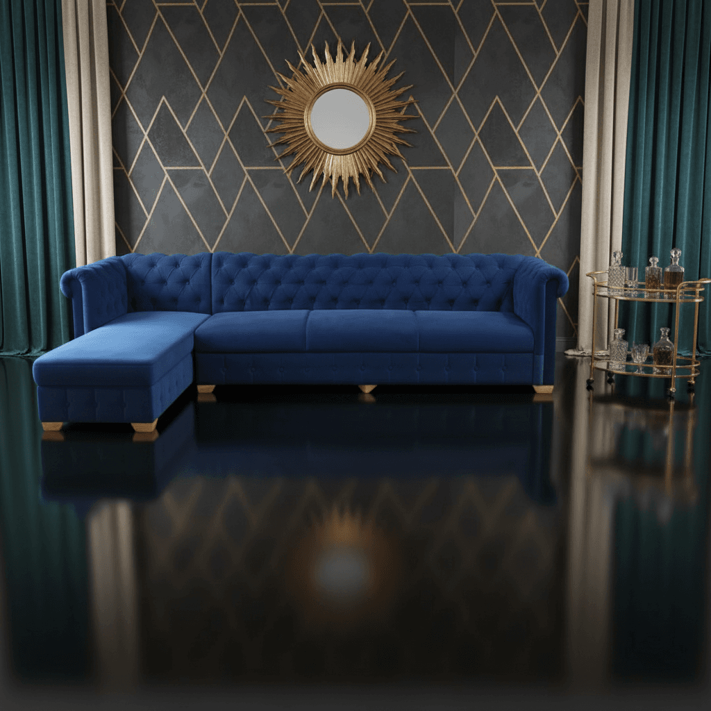 Sapphire Chesterfield Lounge