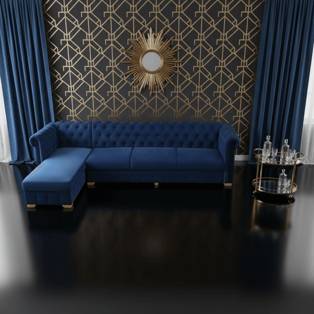 Sapphire Chesterfield Lounge variant 3