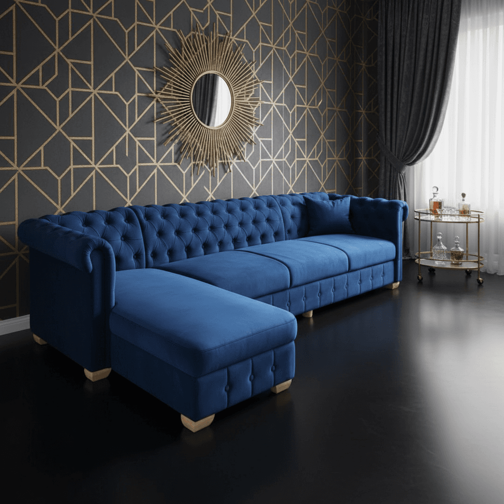 Sapphire Chesterfield Lounge variant 4