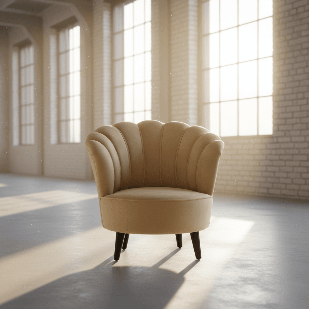Scallop Shell Accent Chair