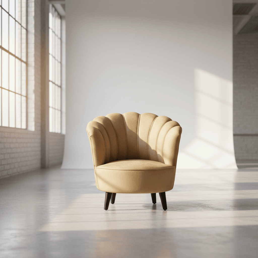 Scallop Shell Accent Chair variant 4